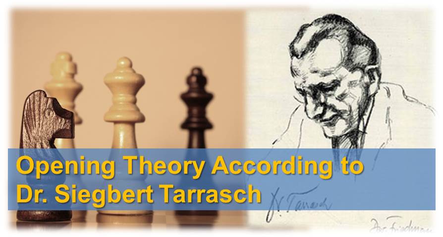 The Opening Principles According to Dr. Tarrasch: Must Read - TheChessWorld